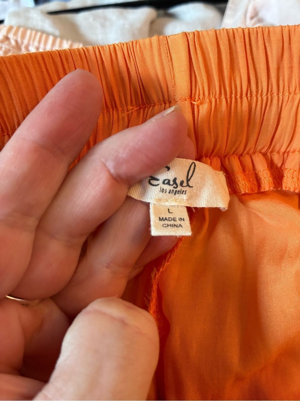 Easel Extra Wide-Leg Palazzo Pants w/ pockets airy & light - Picture 5 of 7